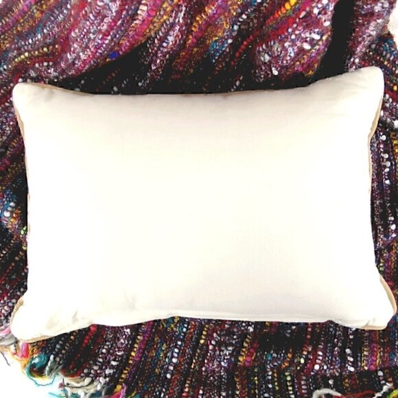 Winter Wonderland EUC White Glittery Accent Pillow - Picture 9 of 10